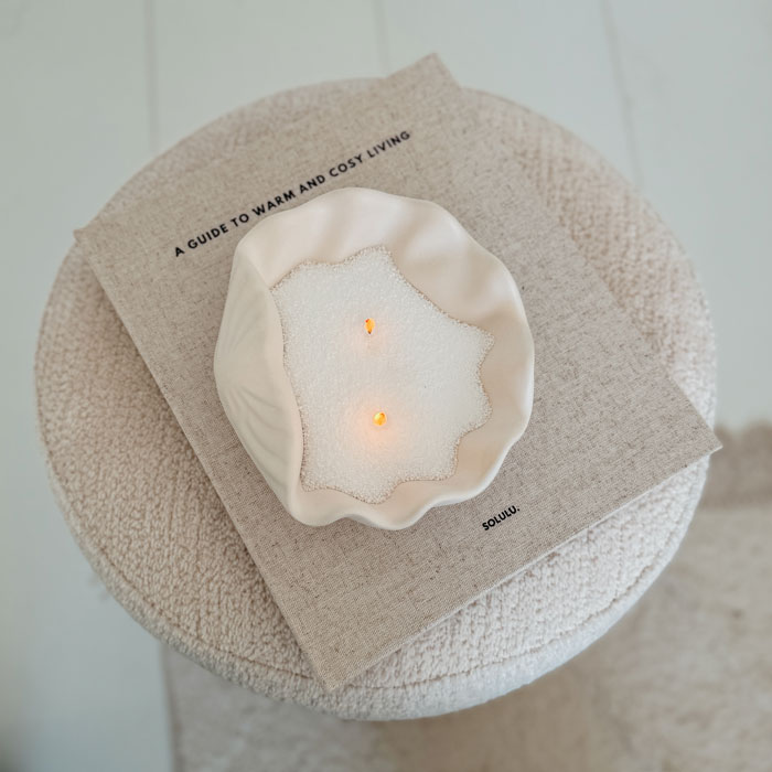 kaarsenzand4 Cadeau pakket - Big shell